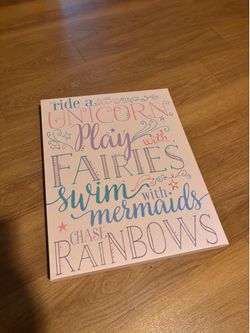 Girl wall decor