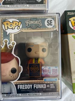 2026 SDCC EXCLUSIVE FUNDAYS POP! FUNKO FREDDY AS DOC 2015 LE 1000