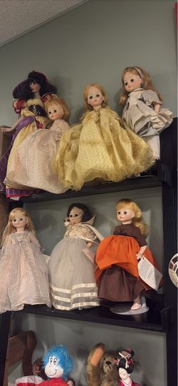 6 Vintage 1970s Collector Doll Collection Lot-Madame Alexander