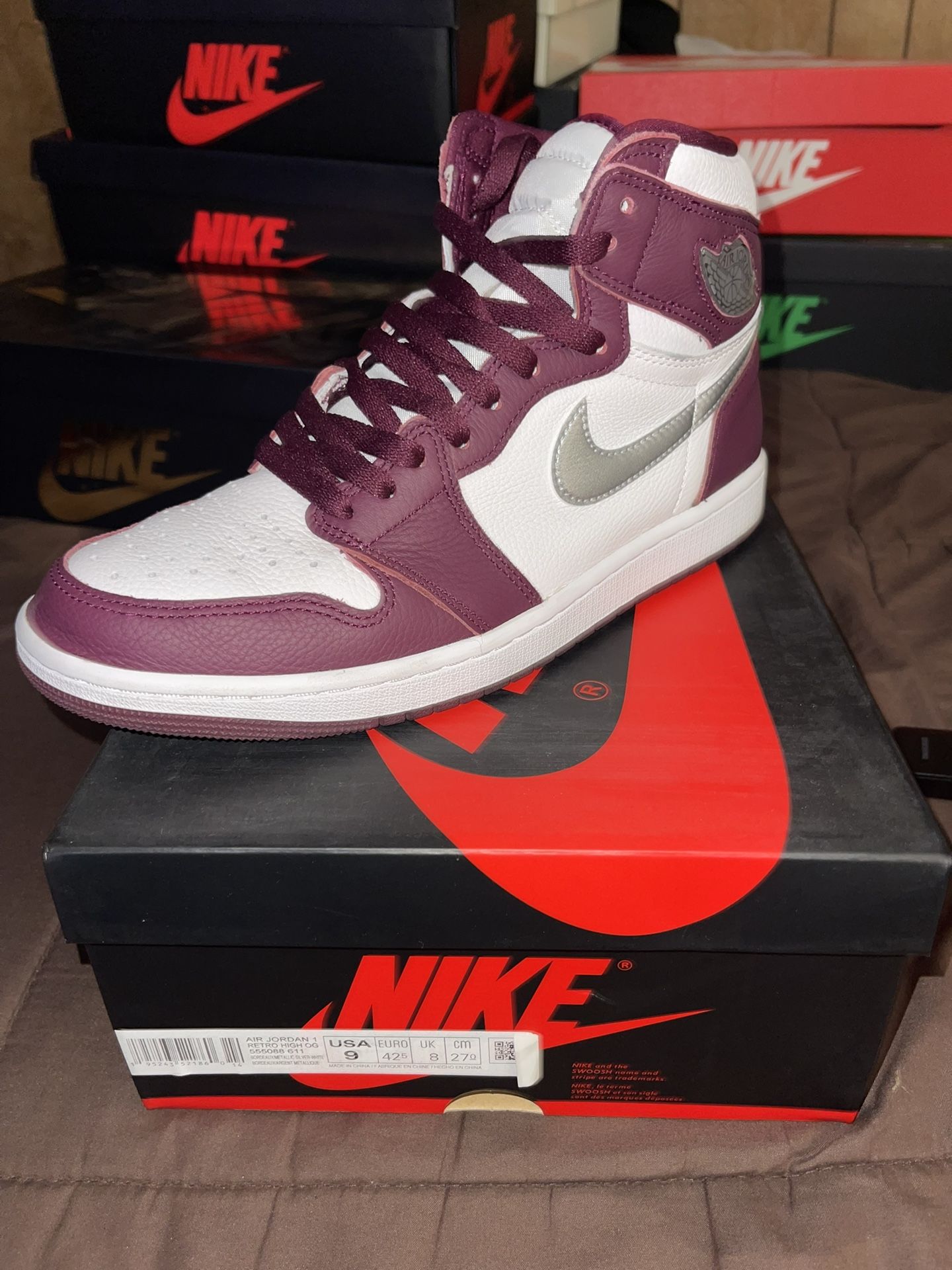 Jordan 1 Retro High OG Bordeaux
