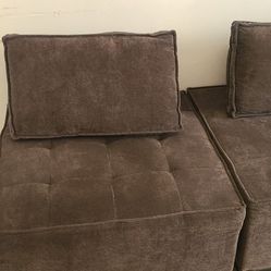 4 Ottomans  Chair , Sofa