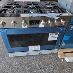 Bosch 36 Inch Free Standing Gas Range