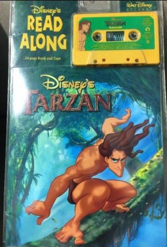 Disney's TARZAN read along vintage cassette tape book NEW (1999) audiobook