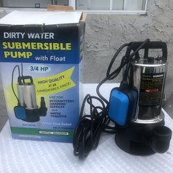3/4 submersible pump