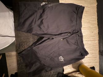 XL Black Actice Faith workout shorts with white logo #fitness #activewear
