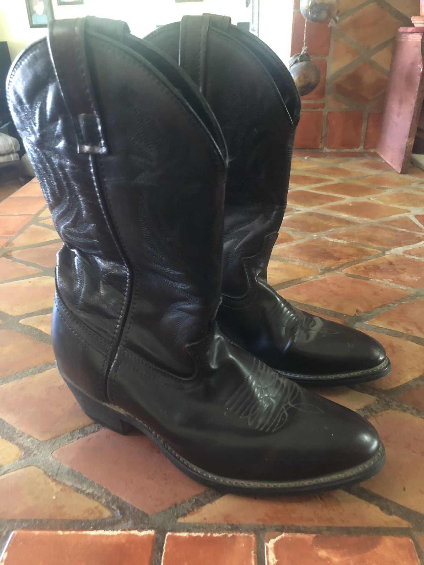 Leather Boots 9.5 D