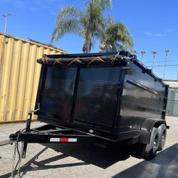 8x12x4 Dump Trailer 