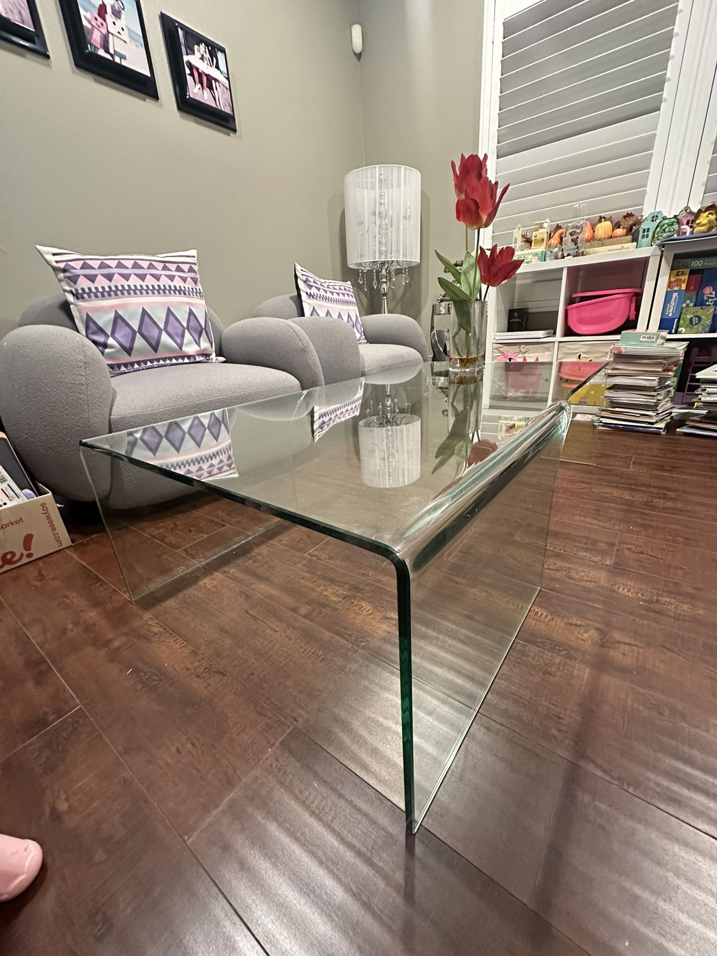 Tempered Glass Coffee Table