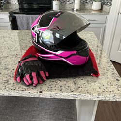 Helmet and Gloves 