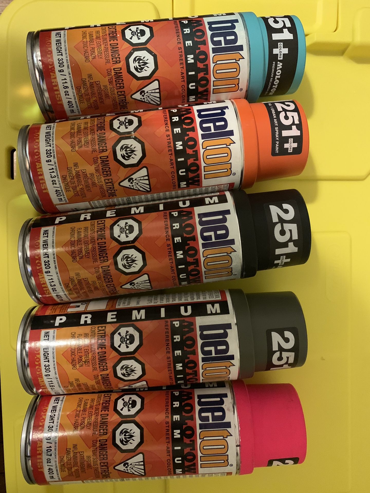 Belton molotow premium spray paint