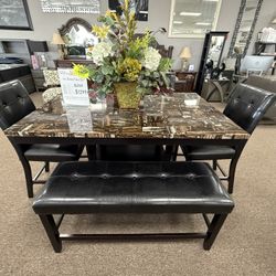 6 Pc Dining Table 
