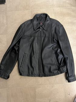 LUIS  ALVEAR LEATHER JACKET  SIZE L