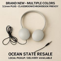 NEW Wired Classroom Headphones – Perfect for Kids / School