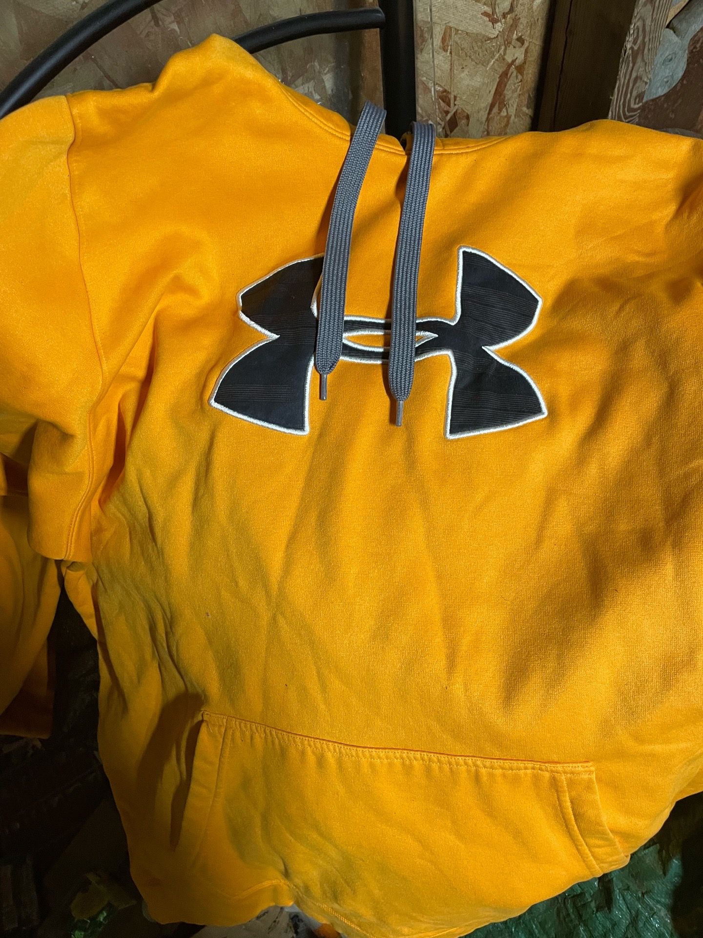 Orange Under Armor Hoodie