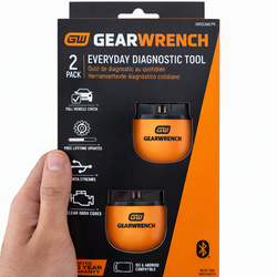 GearWrench OBD2 Bluetooth Diagnostic Tester with GWSCAN App (2-Pack)