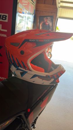 Kids KTM helmet