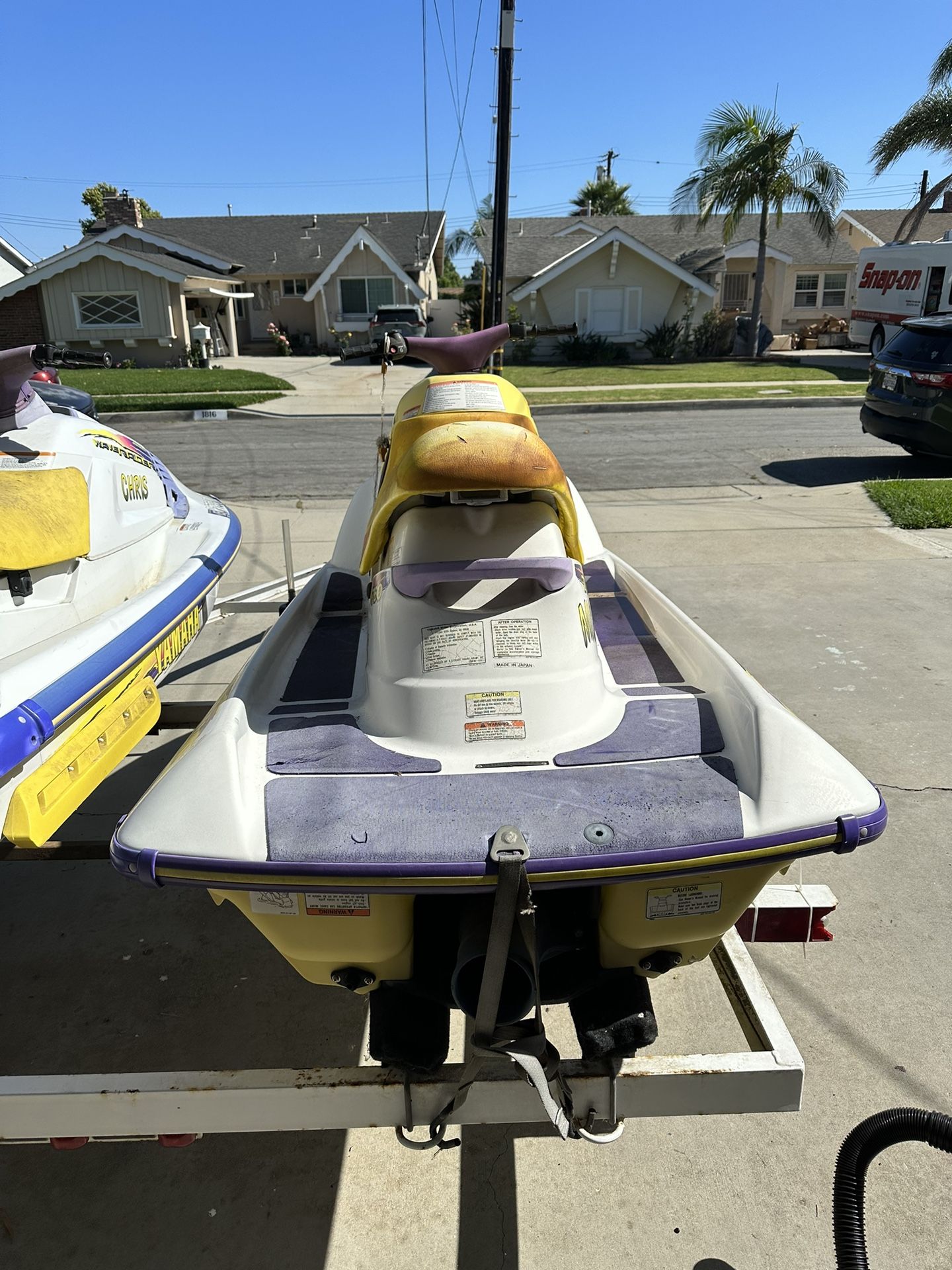 2 Jetski’s 1996 Waveraider And 1996 Waveblaster 2 With Trailer for Sale