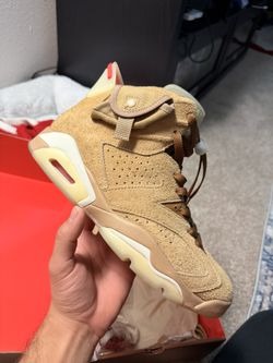 Jordan 6 Retro Travis Scott British Khaki
