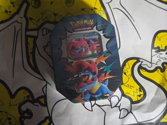 Pokemon TCG Mega Evolution Ascended Heroes Tin Mega Feraligatr ex