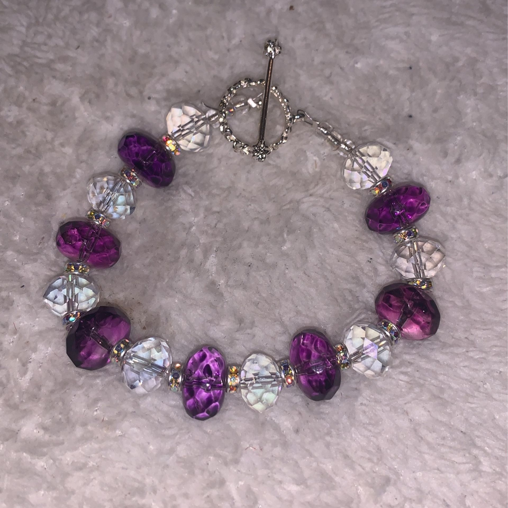 Crystal beads handmade bracelets