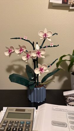 Lego orchid completed !