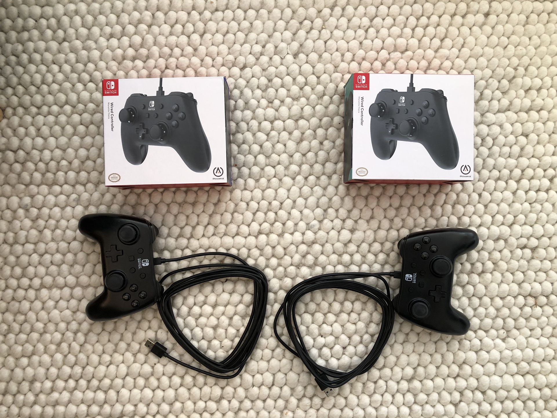Wired Nintendo Switch Controllers