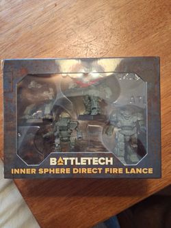 Battletech miniatures pack - Inner Sphere Direct Fire Lance