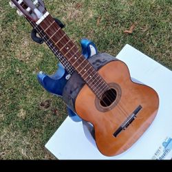 VTG Vintage 70's or 60's Del Rey Acoustic Guitar Instrument - Six - String
