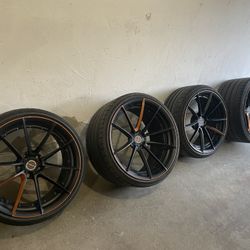 Brixton Forged WR3 20”front And 21” Rear With Tires