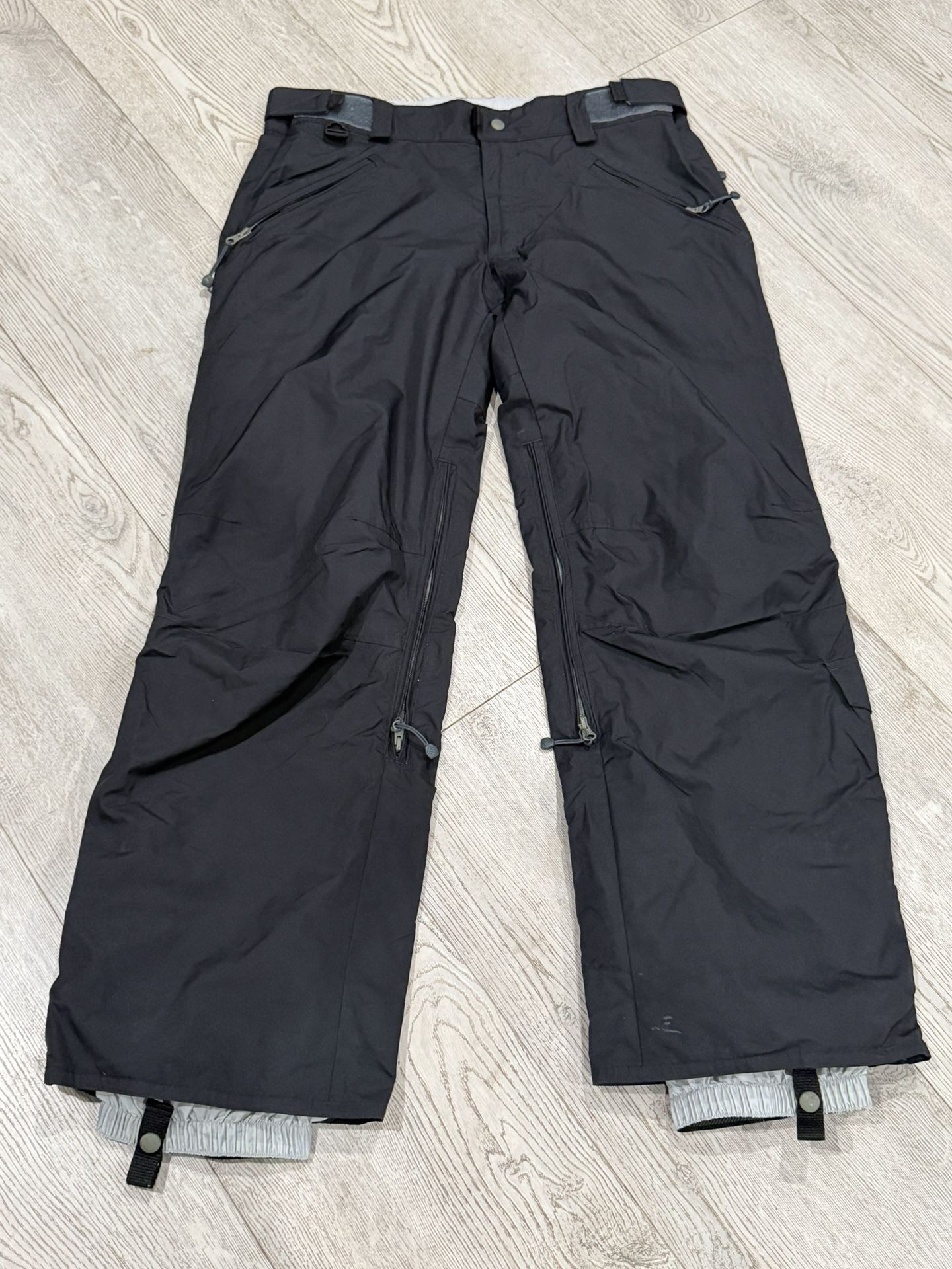 Lknew Womans Turbine Black Ski/snow Pants Large