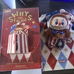 100% Authentic Labubu Why So Serious Juggling Clown