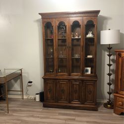 Antique Cabinet Hutch