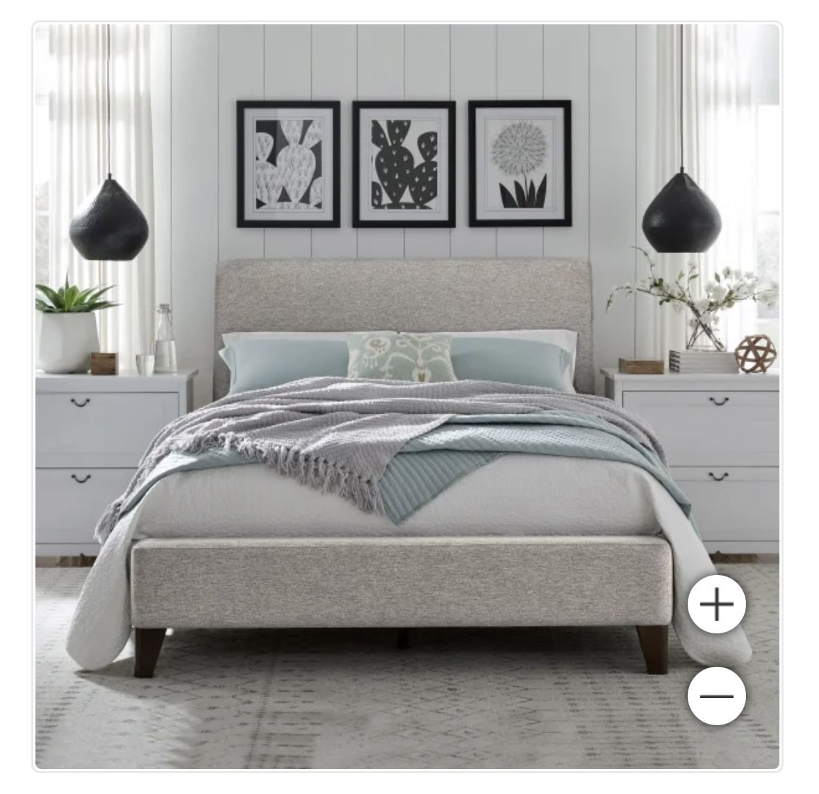 Queen Bed Frame *no Box Spring Needed