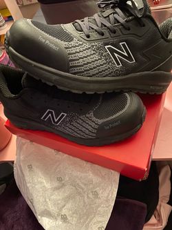 New Balance Toe Protect Work Sneakers 8.5 wide men