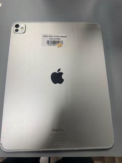 iPad Pro 13’ M4 256gb Unlocked WiFi+Cellular