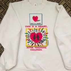 Ladies’ Teacher Sweatshirt Size M/L