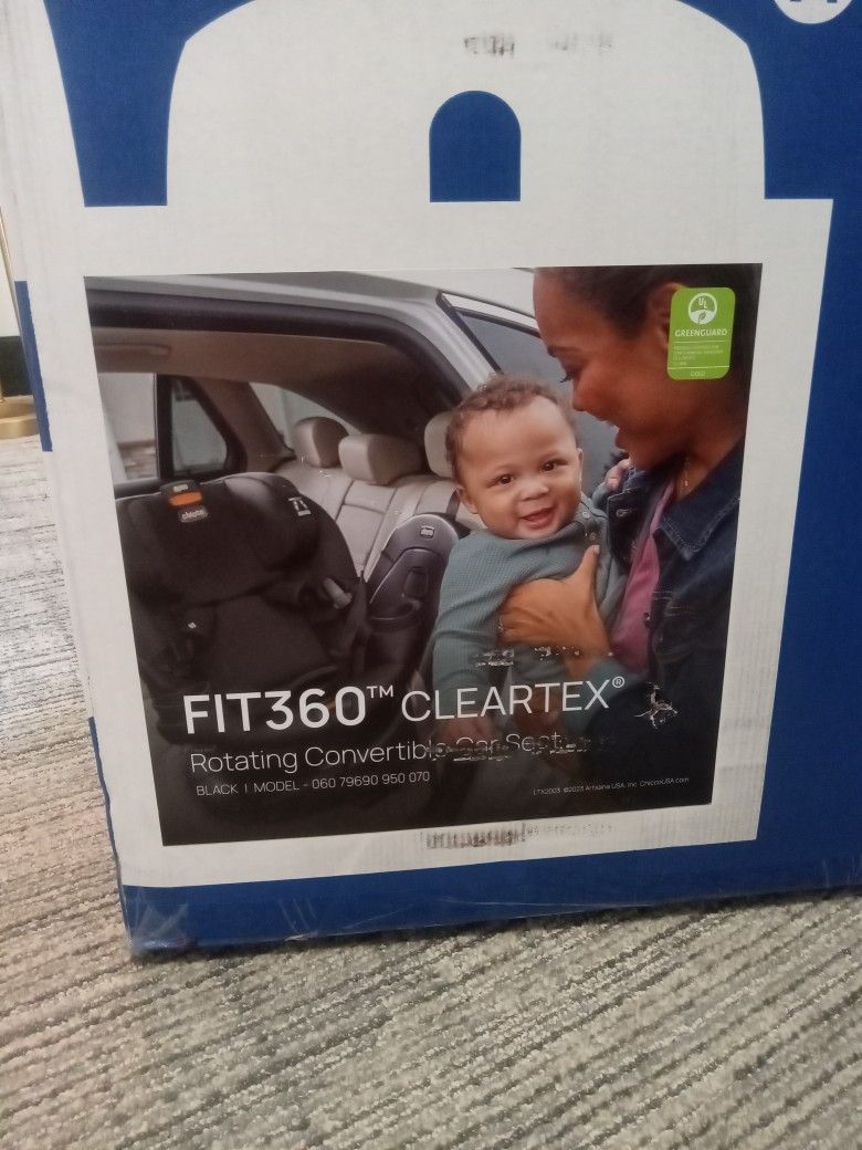 Chicco Fit 360 Cleartex Rotat Covertable Car Seat