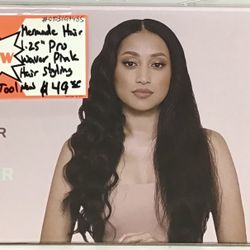 Mermade Hair 1.25” Pro Waver Pink Hair Styling Tool New 