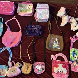 Little Girls Handbags, Lunch Bags, Beach Bags and Little Backpacks
