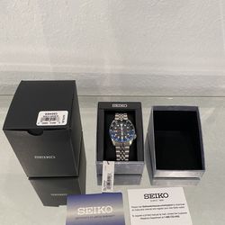 Seiko 5 Sports Automatic GMT SKX Sports Stainless Steel Band Watch SSK003K1