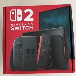 Nintendo Switch 2 in hand