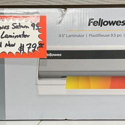 Fellowes Saturn 95 9.5” Laminator Brand New 