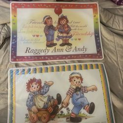 Raggedy Ann And Andy Place Mats