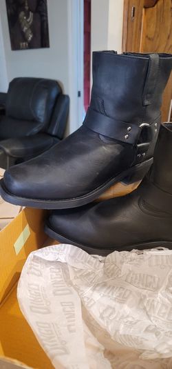 Men Leather Boots Size 13M  Worn Twice Firm Price 