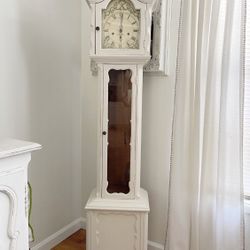 Shabby Chic Grandmother Clock 
