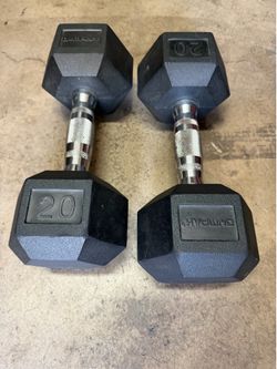 20 LB DUMBBELL SET