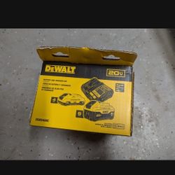 DeWalt Batteries And Charger 6ah And 4ah