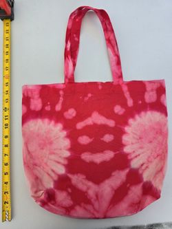 Heart Tie-dye Tote