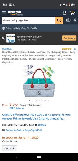 Baby caddy diaper bag