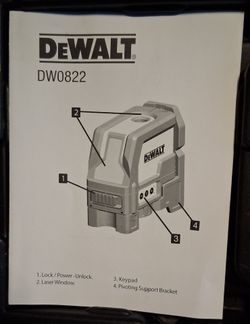 Dewalt crossing plumb spot combination laser